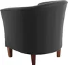 Max Winzer Sessel Livia - pigmentiertes Nappaleder schwarz Produktbild-Vorschau 5