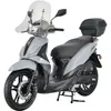 Motorroller Libero 125 ccm 90 km/h 16-Zoll grau-schwarz Produktbild-Vorschau 2