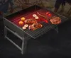 przenośny grill węglowy 35x27x20 cm, składany grill, Podgląd zdjęcia produktu 6