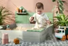 MUDDY BUDDY® Sandkasten „Cozy House“ warmgrau - eukaplyptus Produktbild-Vorschau 6