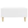 vidaXL Table basse blanche 60x60x30 cm Bois composite Voir les images du produit 5