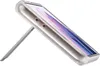 A transparent phone case with a kickstand is shown at an angle against a white background. Náhľad obrázku produktu
