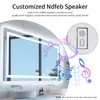 Vrygle LED Badspiegel 140x70cm mit Beleuchtung, Bluetooth, Produktbild-Vorschau 11