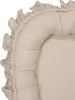 MamaLoes Babynest Soft Baumwolle Ruffle Ecru Design Produktbild-Vorschau 3
