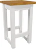 Rustikálne 55 cm | Dub Teak Stolička Sedadlo Stolička Náhľad obrázku produktu 1