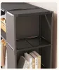 A close-up view of a modular, foldable wardrobe with shelves and hanging space. Podgląd zdjęcia produktu