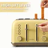 Retro Toaster 4 Scheiben – 1500W, 7 Bräunungsstufen, extra Produktbild-Vorschau 3