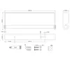 Halter für Papierhandtuchrolle 320 mm mit Montageset – Produktbild-Vorschau 2