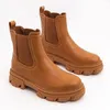 Kamel Stiefel mit flachem Absatz für Damen Esta - Schuhe, Produktbild-Vorschau 8