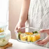 Sada 4 kusov potravinových nádob Retoo Glas s vekom, bez Náhľad obrázku produktu 5