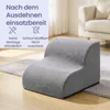 FEANDREA Hundetreppe für Kleine Hunde Rutschfeste Produktbild-Vorschau 7