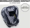 Hauck Car Seat Raincover, Schwarz, Transparent, Produktbild-Vorschau 6