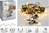 Product packaging and a close-up of LED string lights. Anteprima dell’immagine prodotto