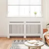 vidaXL Osłona grzejnika biała MDF 172 cm Podgląd zdjęcia produktu 3