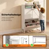 HOKEEPER Armoire à chaussures à 2 portes, meuble à Voir les images du produit 8