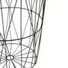 A close-up view of a black wire basket. Produktbild-Vorschau