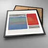 Gerahmtes Poster - Schwarzer Rahmen - Stück Geometrisch Produktbild-Vorschau 3