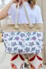 Borsa da spiaggia Rovicky shopping bag XXL shopper tracolla Anteprima dell’immagine prodotto 8
