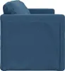 vidaXL Bodensofa mit Schlaffunktion Blau 112x174x55 cm Produktbild-Vorschau 6