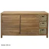 Teako Design Badmöbel Set Lomma Teakholz 4-teilig 150cm mit Produktbild-Vorschau 18