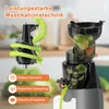 HOMELUX Entsafter 140 MM Slow Juicer 150W Einfüllschacht Produktbild-Vorschau 4