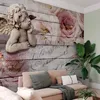 Vlies Fototapete - Angel and Calm 150x105 cm Blumen Produktbild-Vorschau 1