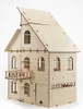 3D Holzmodell - Puppenhaus 54 cm Produktbild-Vorschau 1