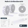 2x Dichtungsband Tür Fenster Dichtungsband Silikon Produktbild-Vorschau 4