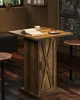 Tribesigns, tavolino da bar con contenitore, altezza 100 Anteprima dell’immagine prodotto 1