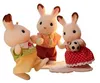 Sylvanian Families Schokoladenhasen Familie, Spielfiguren, Anteprima dell’immagine prodotto 4