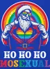 Ho Ho Ho Houal LGBTQ Santa - Weihnachten Weihnachtsgeschenk Produktbild-Vorschau 3