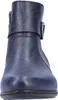 Rieker Damen Stiefelette elegant Zierriemen metallische Produktbild-Vorschau 2