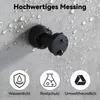 Handtuchhalter & -haken, Matt Schwarze Handtuchhaken - Set Produktbild-Vorschau 3