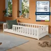 Kinderbett Bodenbett 90x190 cm mit Rausfallschutz & Produktbild-Vorschau 1