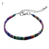 Geflochtenes Armband, Bohemian-Stil, gewebt, verstellbar, Produktbild-Vorschau 2