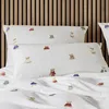 elegante Soft-Flanell Bettwäsche Teddy weiß 135x200 cm + Produktbild-Vorschau 6