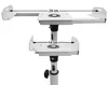 Zwei Lautsprecher Stative weiß Audio Monitor Ständer Produktbild-Vorschau 2