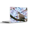 MuchoWow® Laptop Aufkleber Sticker Cover Vogel - Blumen - Produktbild-Vorschau 1
