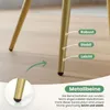 2er Set Polsterstühle mit quadratischen Ziernähten LUXANO Produktbild-Vorschau 9