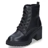 Tom Tailor Schnürstiefeletten  Damen Kunstleder Schwarz Produktbild-Vorschau 6