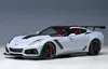 Autoart 71277 Chevrolet Corvette C7 ZR1 2019 grau metallic Produktbild-Vorschau 1