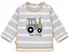 BONDI Baby Jungen Langarmshirt "Team Daddy" 94051 | Stripe Produktbild-Vorschau 1