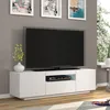 Meuble TV bas Aura 150 cm, à suspendre ou à poser, meuble Voir les images du produit 4