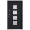 Porte d'ingresso vidaXL antracite 88x200 cm Anteprima dell’immagine prodotto 3