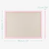 Navaris Memoboard mit Leinenoberfläche - Memoboard 58x43 cm Produktbild-Vorschau 5