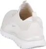 A rear view of a beige Skechers sneaker. Produktbild-Vorschau