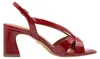 Tamaris Damen Sandalette mit Slingback Riemen und Karree Produktbild-Vorschau 2