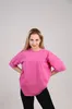 Oversize T-Shirt Uni – Größe XL – Fuchsia – 100% Baumwolle Produktbild-Vorschau 8
