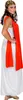 A woman wearing a Roman goddess costume, posing for a product image. Produktbild-Vorschau