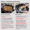 Cheffinger, padella per sauté 24 cm in marmo con manici in Anteprima dell’immagine prodotto 6